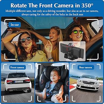 【かーぷれ】 SIXTOP [2+64G] Android 13 Double Din Car Stereo 7 inch Flip